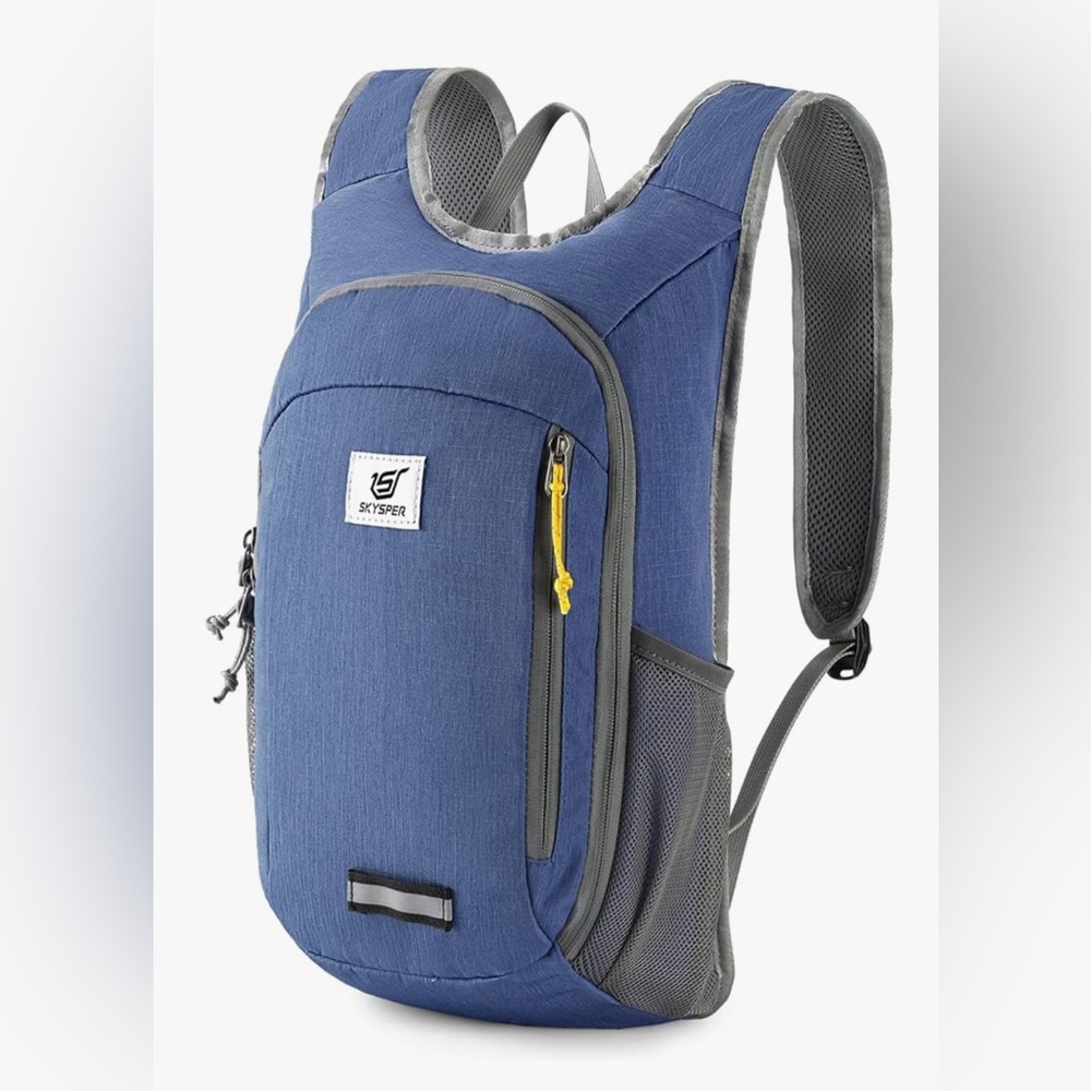 Skysper 10L Daypack Backpack Blue Lightweight Hiking Travel Pack